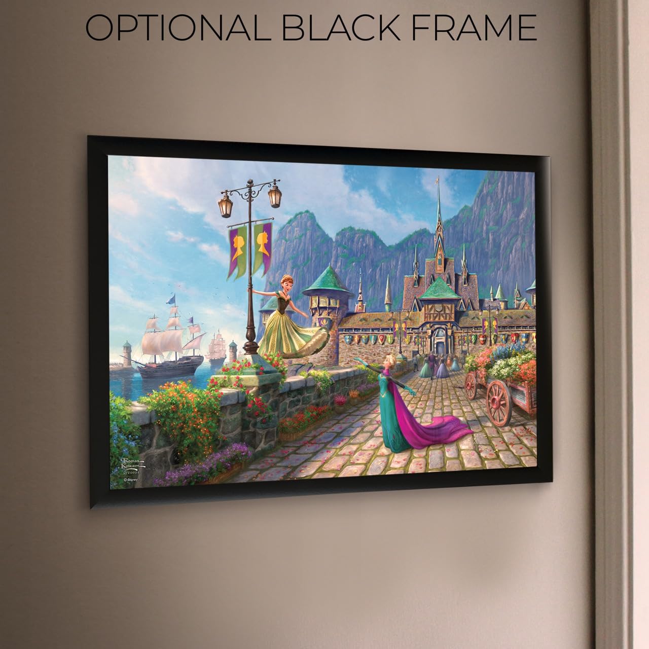 Amazon.com: MIGHTYPRINT Disney – Frozen – Celebration in Arendelle